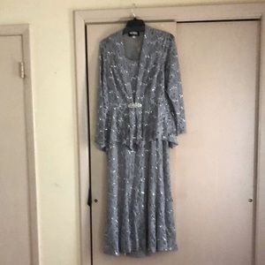 Lace dress with Jacket from Ursula of Switzerland.